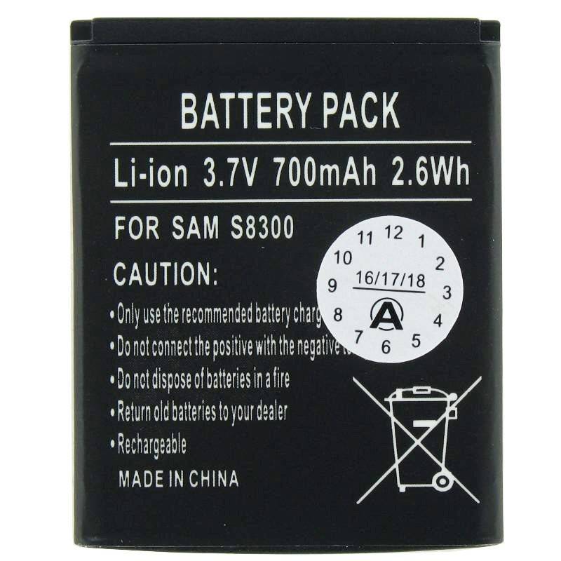 AccuCell batteria adatta per Samsung SGH-S8300, AB533640BU, AB533640BE-2