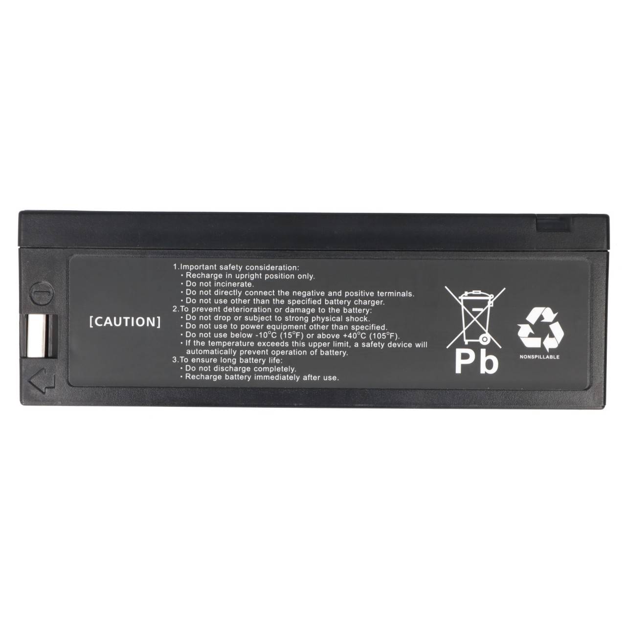 Multipower MP1222A 12V 2.2Ah sostituisce la batteria al piombo LC-SA122R3BG Batteria al piombo gel AGM-1
