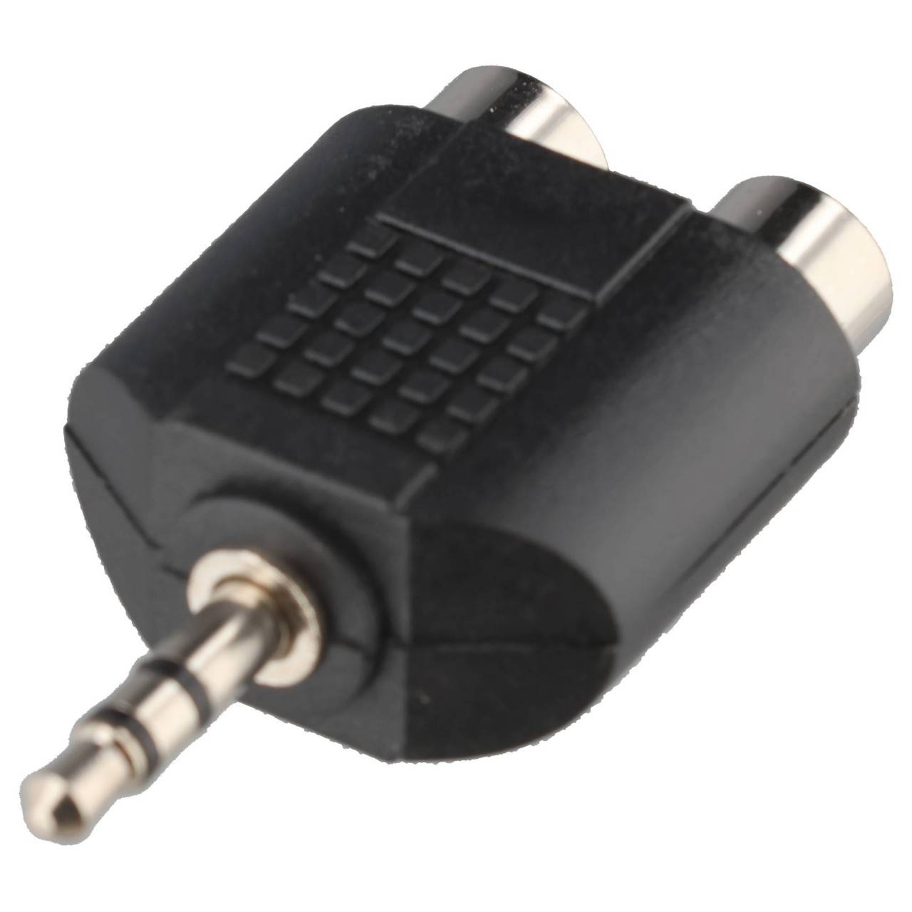 Adattatore RCA Goobay, jack AUX da 3,5 mm a 2 jack stereo - 1 jack da 3,5 mm (3 pin, stereo) > 2 jack RCA (audio...-1