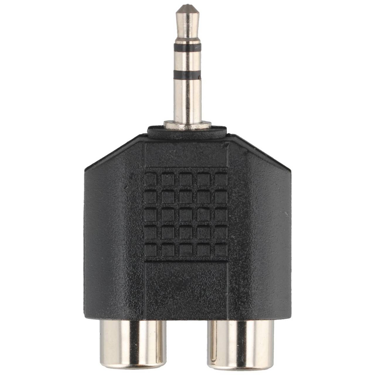 Adattatore RCA Goobay, jack AUX da 3,5 mm a 2 jack stereo - 1 jack da 3,5 mm (3 pin, stereo) > 2 jack RCA (audio...-2