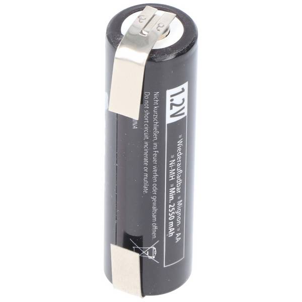 Batteria da 2550 mAh adatta per la batteria del rasoio PHILIPS 5810XL, 5811XL, 5814XL, 5818XL, HP2750, HQ6675