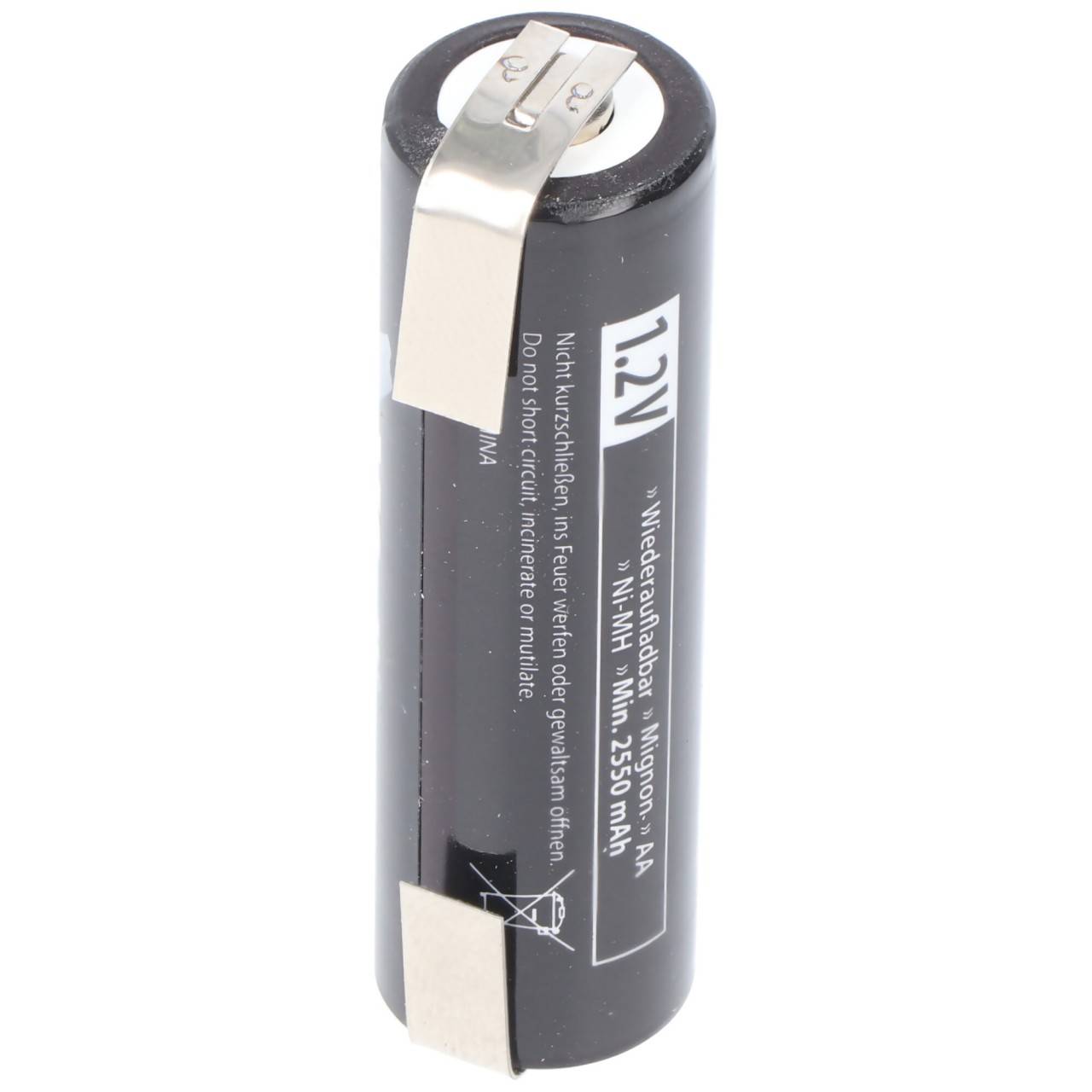 Batteria da 2550 mAh adatta per la batteria del rasoio PHILIPS 5810XL, 5811XL, 5814XL, 5818XL, HP2750, HQ6675-0