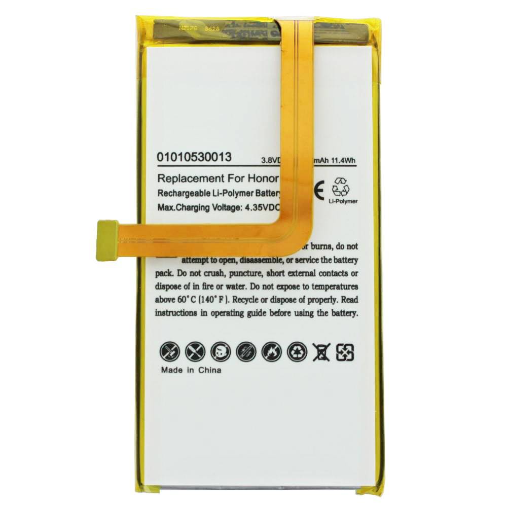 Batteria adatta per Huawei Honor 7, batteria Ascend G628 HB494590EBC con 3,8 volt 3000mAh