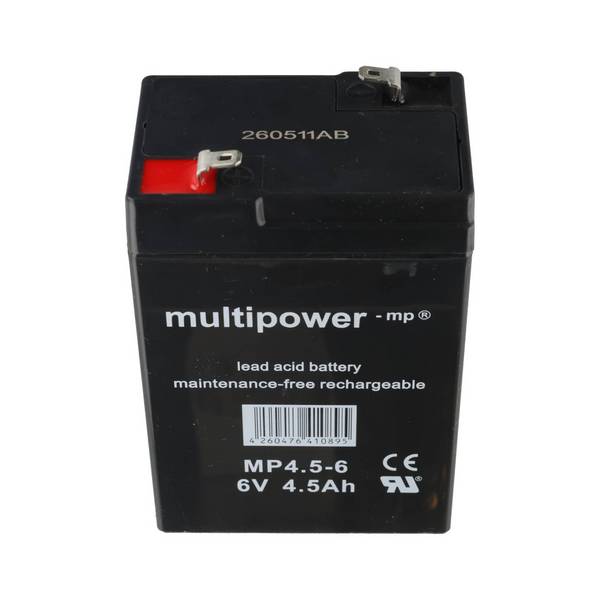 Batteria al piombo AKKUmed adatta per pulsossimetro Nellcor NPB190, 195, 290, 295, 390, 395, 595, 600 uw - 6,0 V 4500...