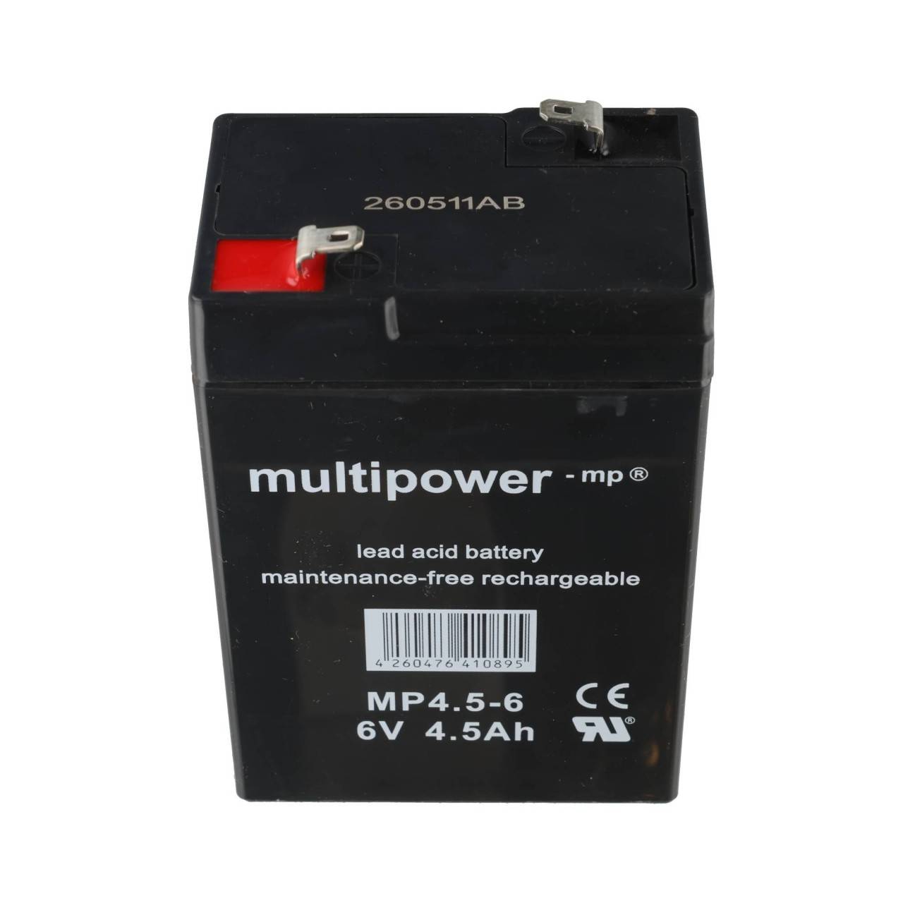 Batteria al piombo AKKUmed adatta per pulsossimetro Nellcor NPB190, 195, 290, 295, 390, 395, 595, 600 uw - 6,0 V 4500...-0