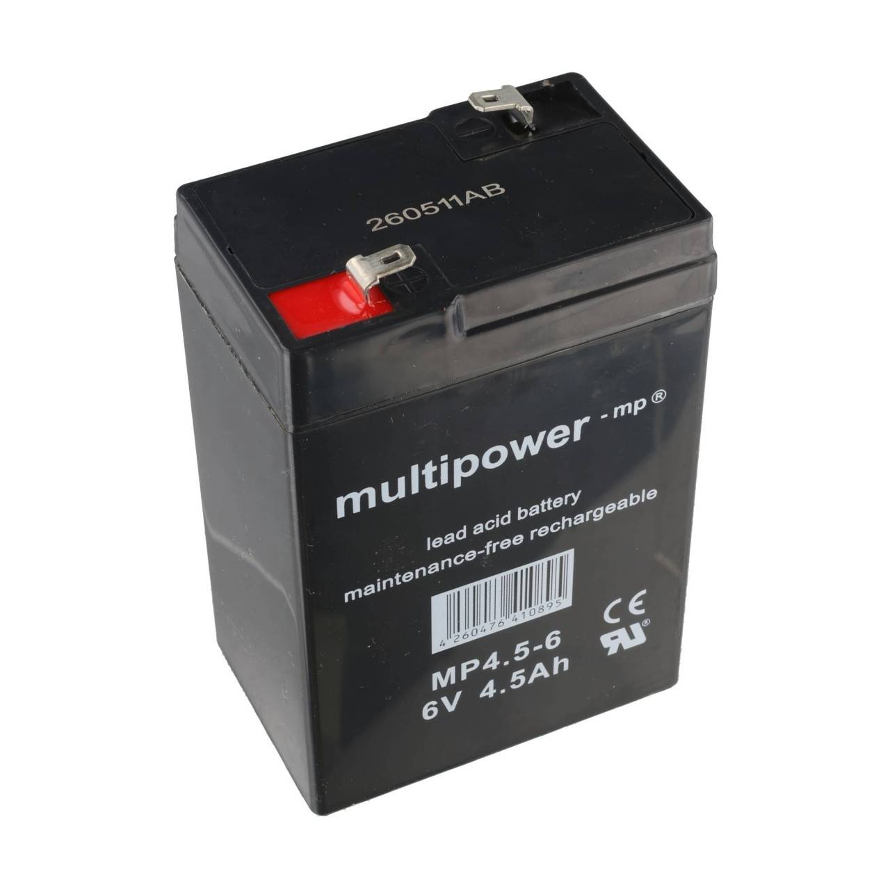 Batteria al piombo AKKUmed adatta per pulsossimetro Nellcor NPB190, 195, 290, 295, 390, 395, 595, 600 uw - 6,0 V 4500...-1