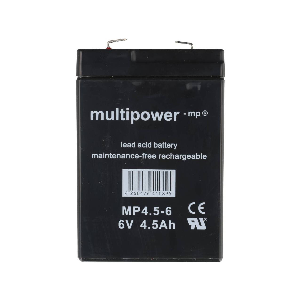 Batteria al piombo AKKUmed adatta per pulsossimetro Nellcor NPB190, 195, 290, 295, 390, 395, 595, 600 uw - 6,0 V 4500...-3