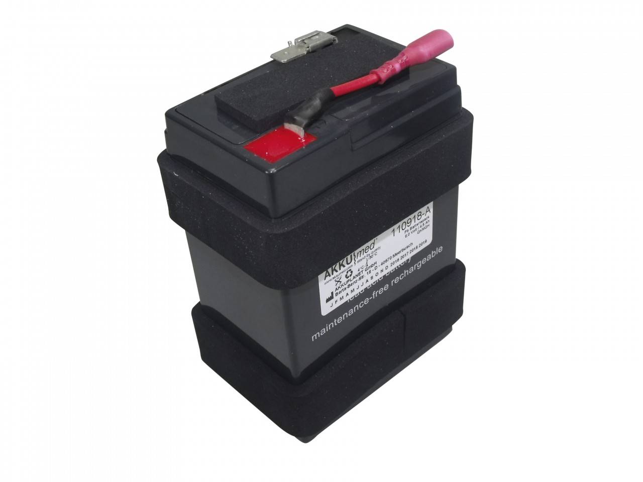 Batteria al piombo Welch Allyn 5200-84 senza CE-0