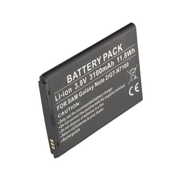 AccuCell batteria adatta per Samsung Galaxy Note II, Samsung Galaxy Note 2, Samsung GT-N7100, EB595675LU