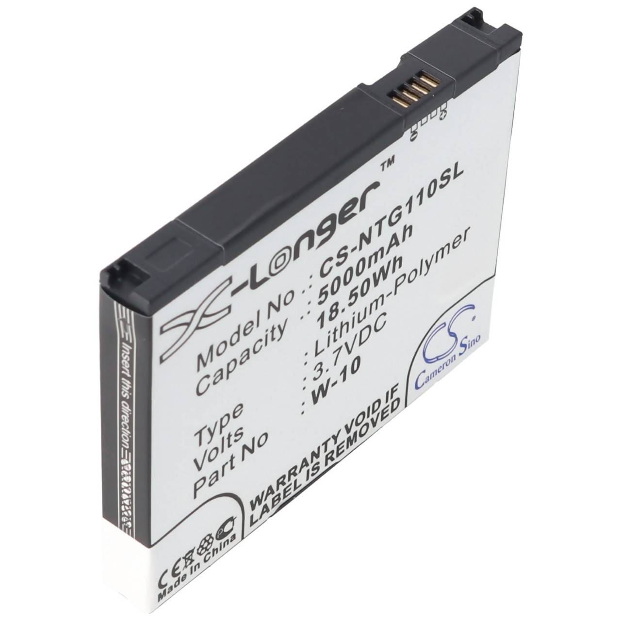 Batteria adatta per Netgear MR1100 308-10019-01 W-10, W-10A, Netgear NightHawk M1, 1ICP4/54/72-2 3,7 Volt 5000 mAh...-2