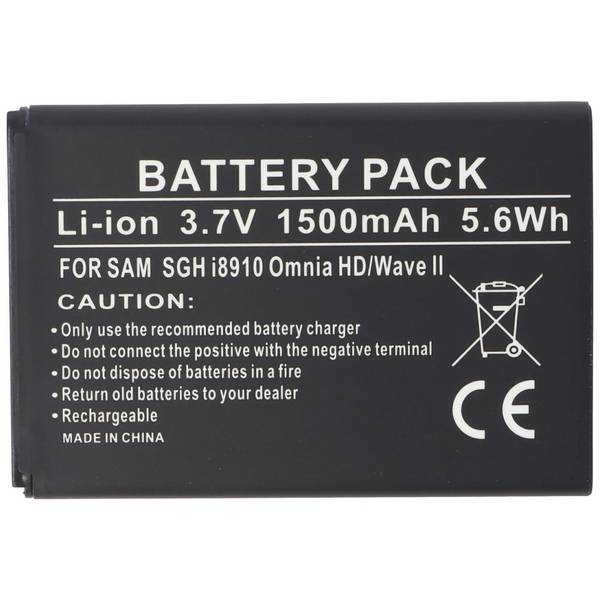 Batteria AccuCell adatta per Samsung i8910 HD