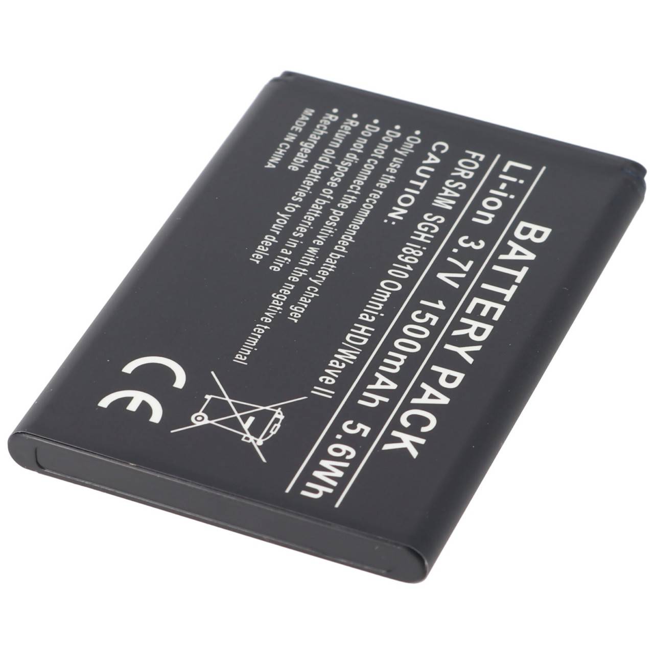 Batteria AccuCell adatta per Samsung i8910 HD-2