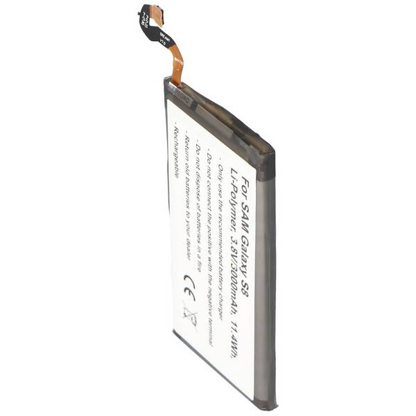 Batteria adatta per la batteria Samsung Galaxy S8 EB-BG950ABE 3,8 Volt 3000mAh