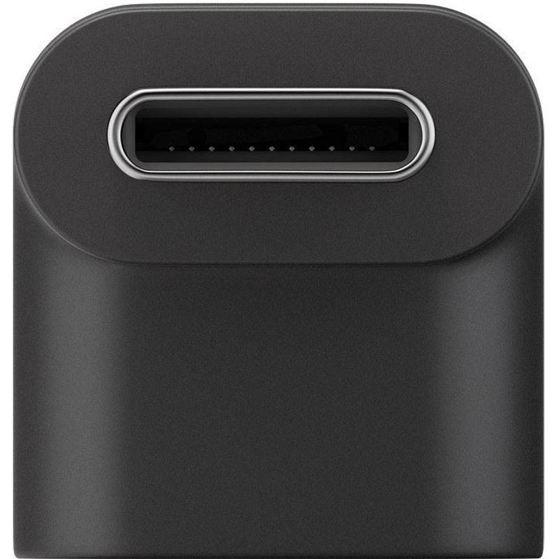 Adattatore da USB-C a USB-C ad angolo di 90 gradi, presa USB-C nera ad angolo con presa USB-C-3