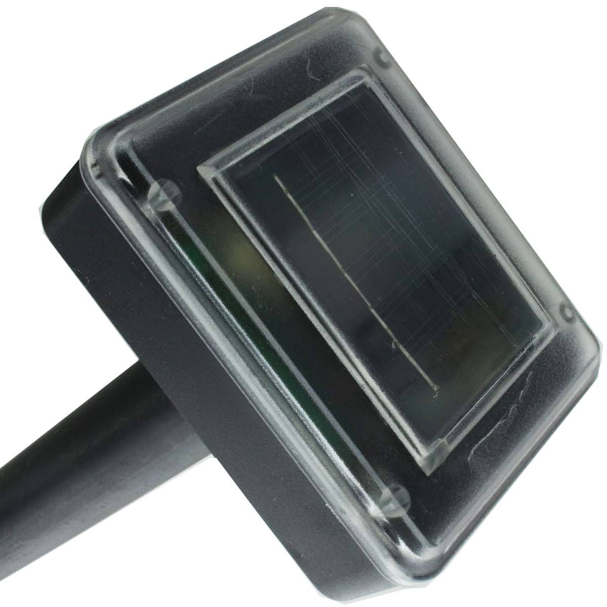 Dissuasore per talpe solare, repellente per talpe con tecnologia solare e batteria NiMH, altezza circa 37 cm-2