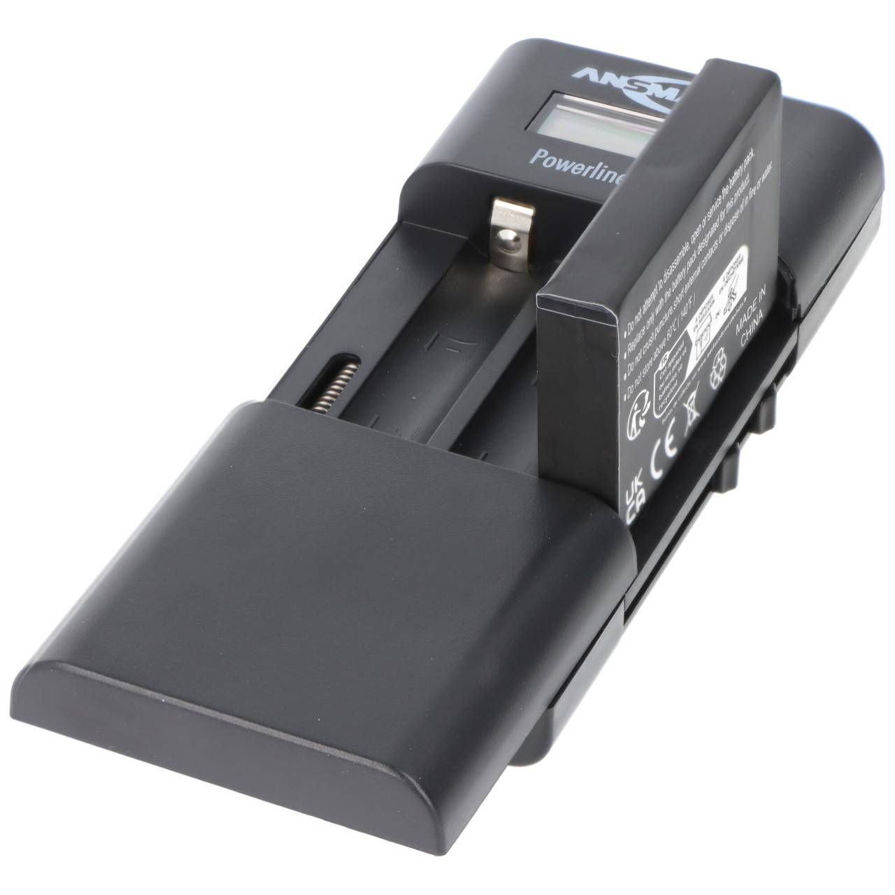 Caricabatterie universale Ansmann Powerline Vario con contatti di ricarica scorrevoli per batteria, fotocamera,...-2