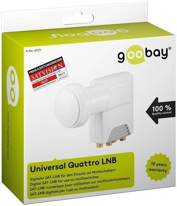 Universal Quattro LNB - SAT-LNB digitale (DVB-S2) per l'uso con multi-switch-4