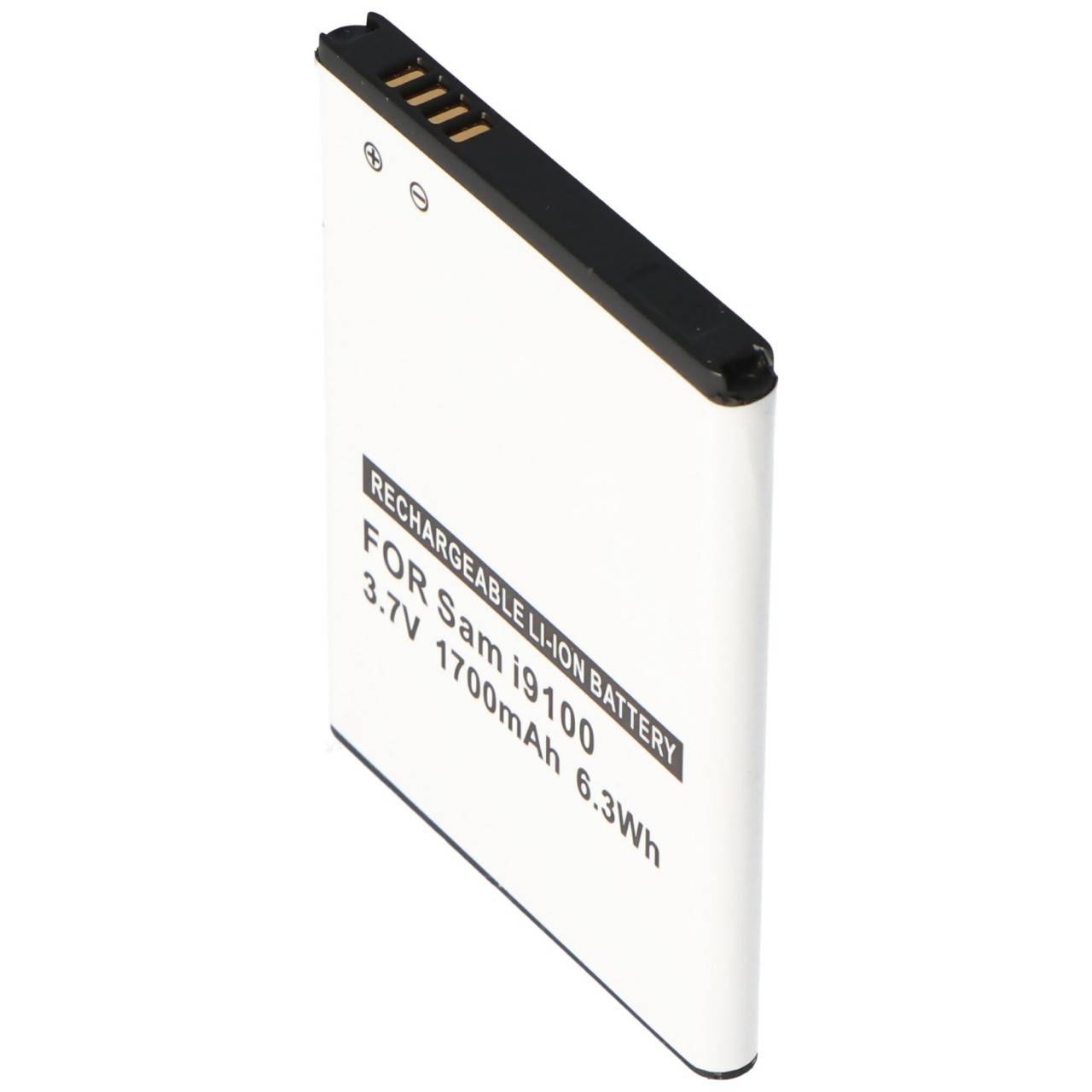 Batteria adatta per Samsung Galaxy S II I9100, EB-F1A2GBU con 1700 mAh-0