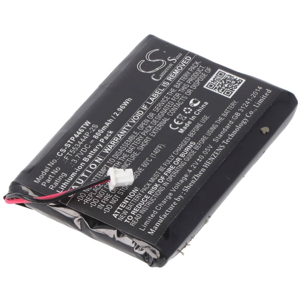 Batteria adatta per il set Stabo freecomm 600, PMR 446, 20640, Topcom Twintalker 7100-2