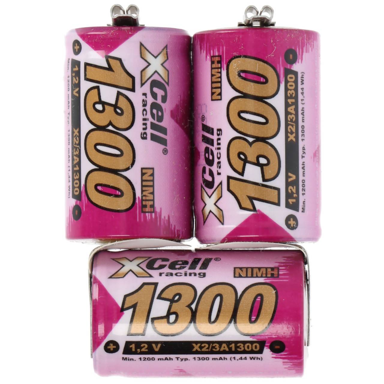 Batteria Wella Expert HS50 NiMH come batteria replica di AccuCell con 1300 mAh-3
