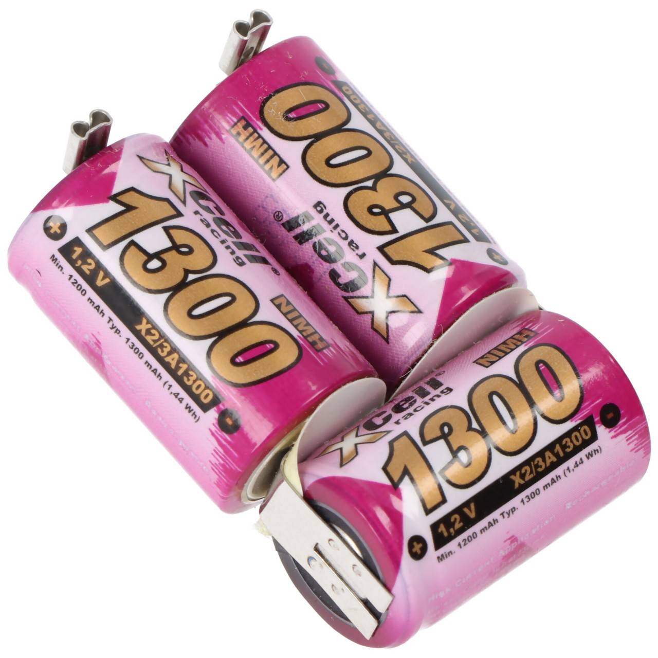 Batteria Wella Expert HS50 NiMH come batteria replica di AccuCell con 1300 mAh-4