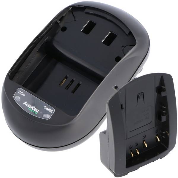 Caricabatterie rapido adatto per batterie Canon BP-511, BP-522, BP-535