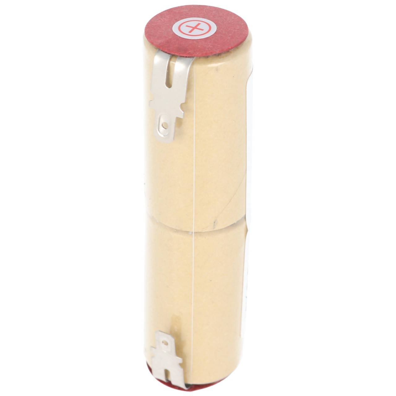 Batteria AccuCell adatta per aspirapolvere portatili 2,4 volt Faston 4,8 mm contatti-2