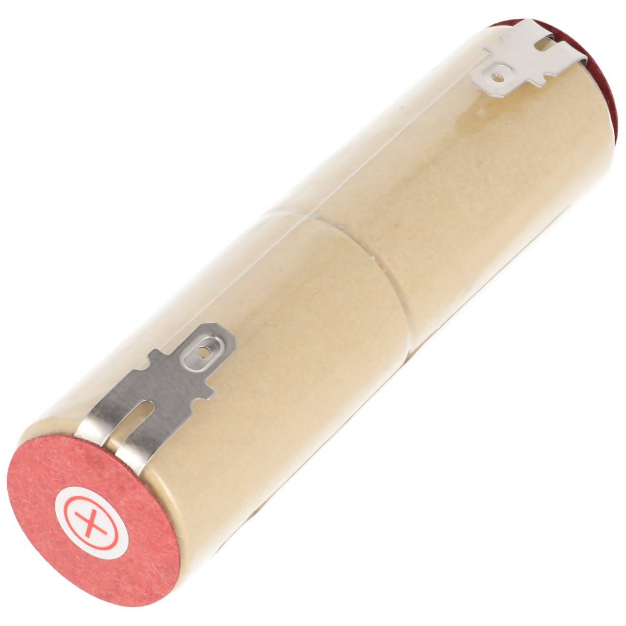 Batteria AccuCell adatta per aspirapolvere portatili 2,4 volt Faston 4,8 mm contatti-0