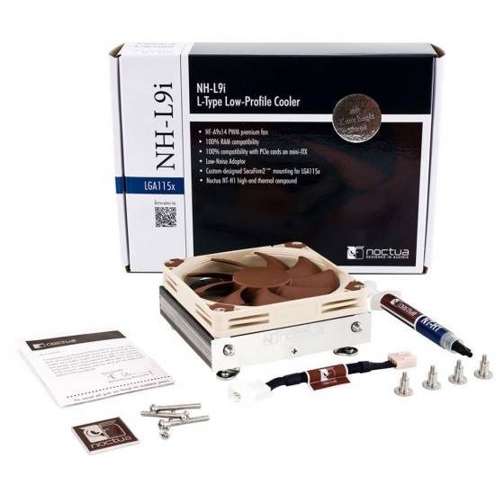 Noctua NH-L9I Dissipatore chipset con ventola Intel® 1150, Intel® 1151, Intel® 1155, Intel® 1156-3
