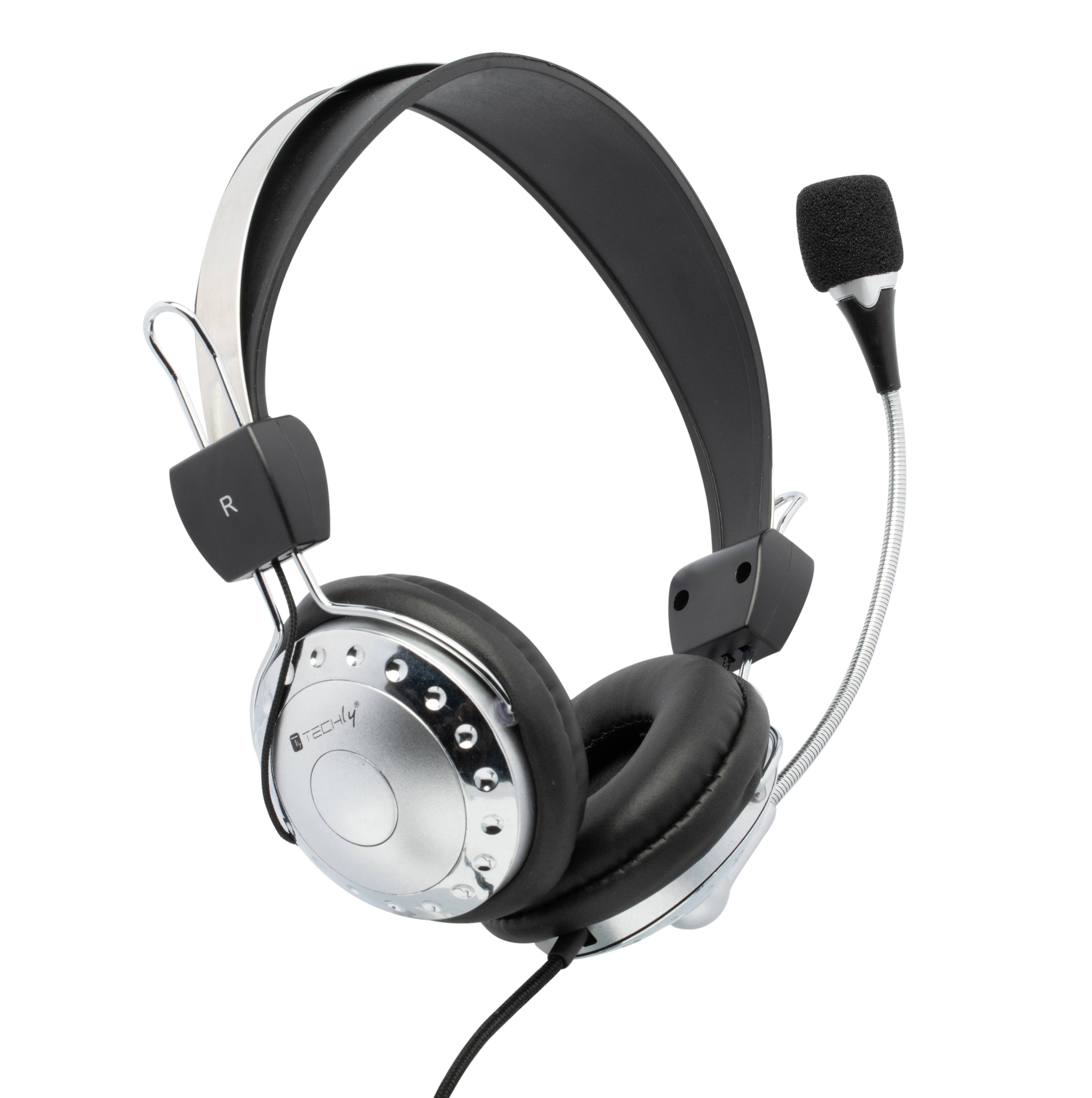 Cuffia Stereo con Microfono e Controllo Volume-5