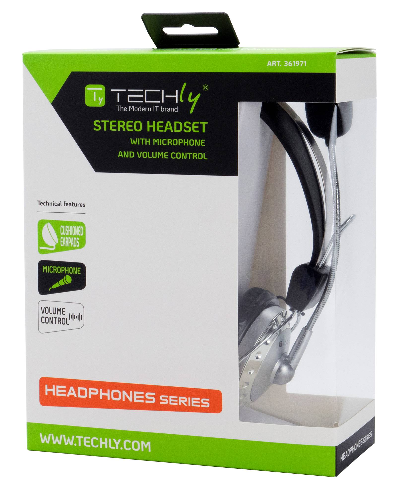 Cuffia Stereo con Microfono e Controllo Volume-6