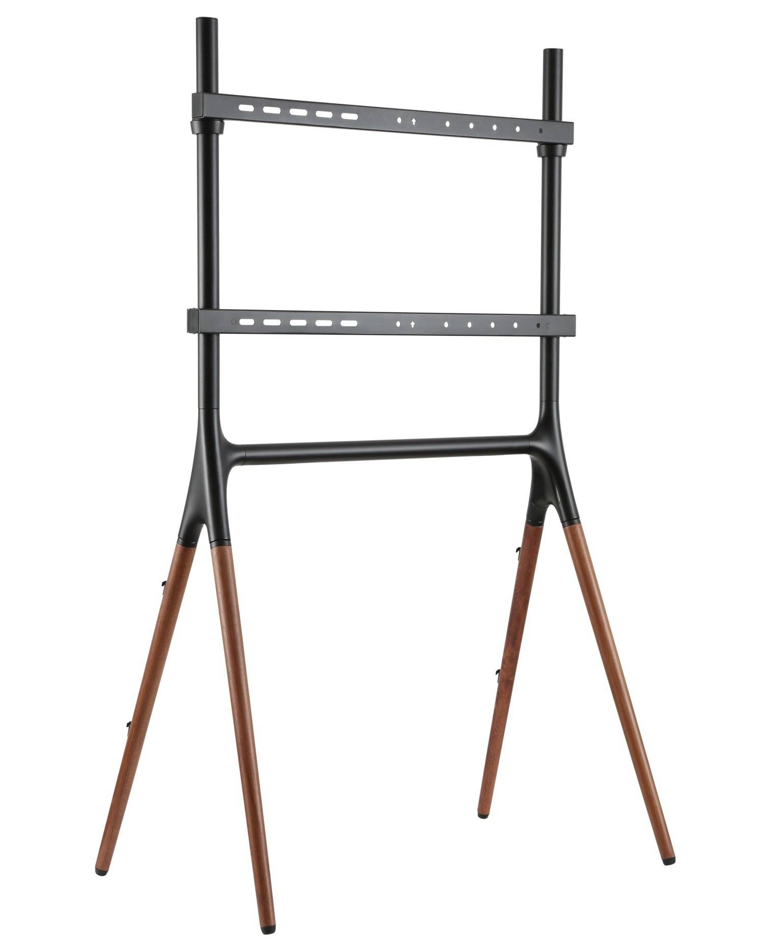 TECHLY Supporto a Pavimento per TV LCD/LED/Plasma 49-70'' stile cavalletto Noce scuro-4
