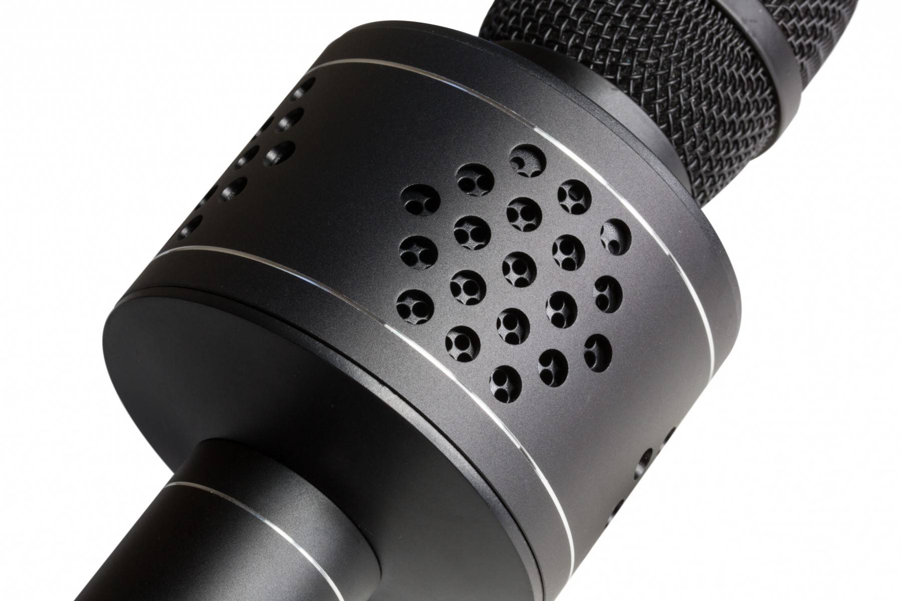 Microfono Karaoke Bluetooth con TWS per Cantare in Duetto Nero, BT-X35-3