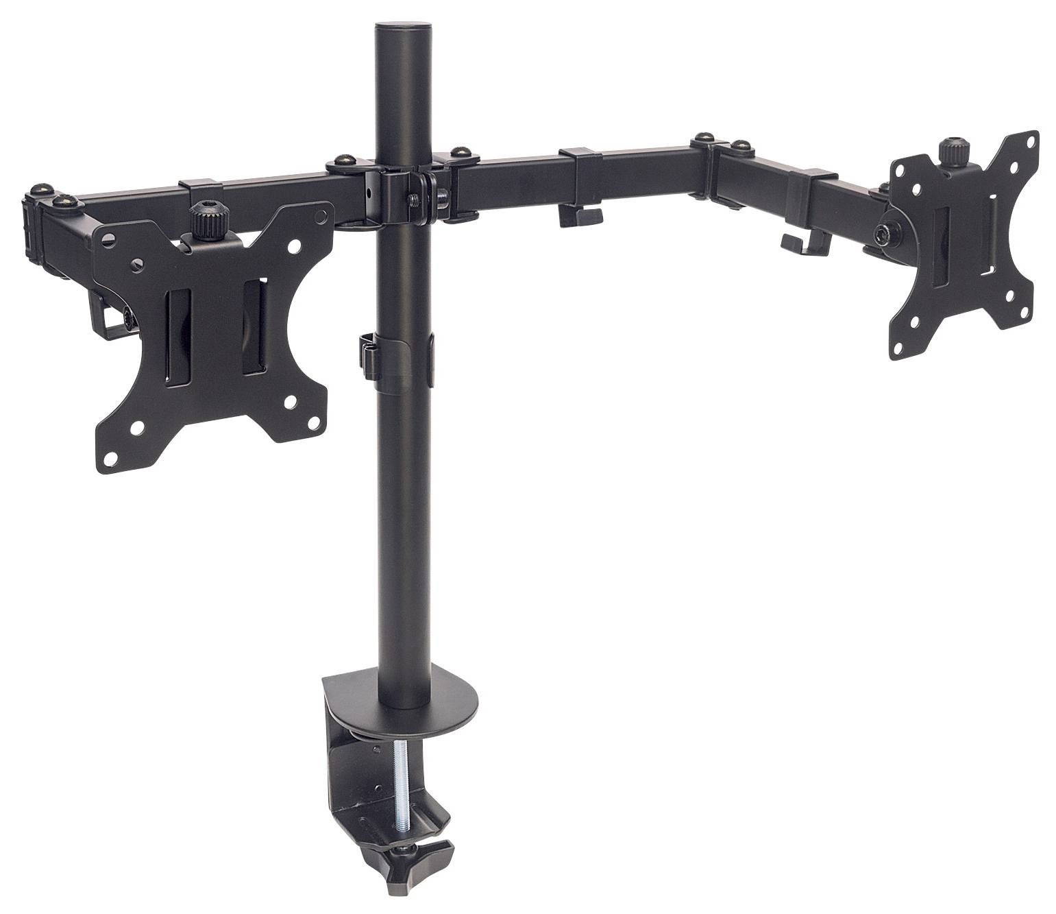 Manhattan 461528 supporto da tavolo per Tv a schermo piatto 81,3 cm (32") Morsa Nero ICA-LCD 461-D-3