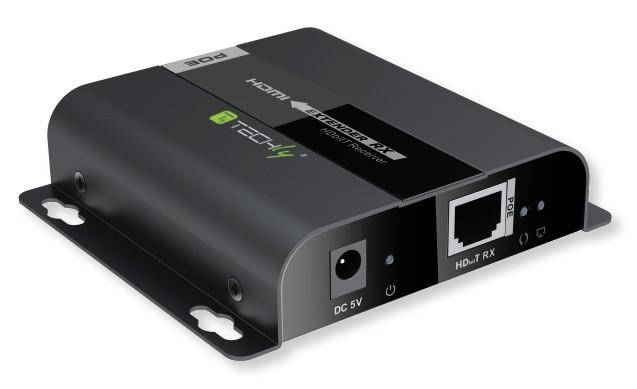 Ricevitore Aggiuntivo Extender HDMI HDBitT PoE IR Cavo Cat.5e/6 120m-5