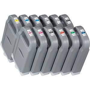 Black compatibl Canon iPF8300/iPF8400/iPF9400-700ML#6681B001-1