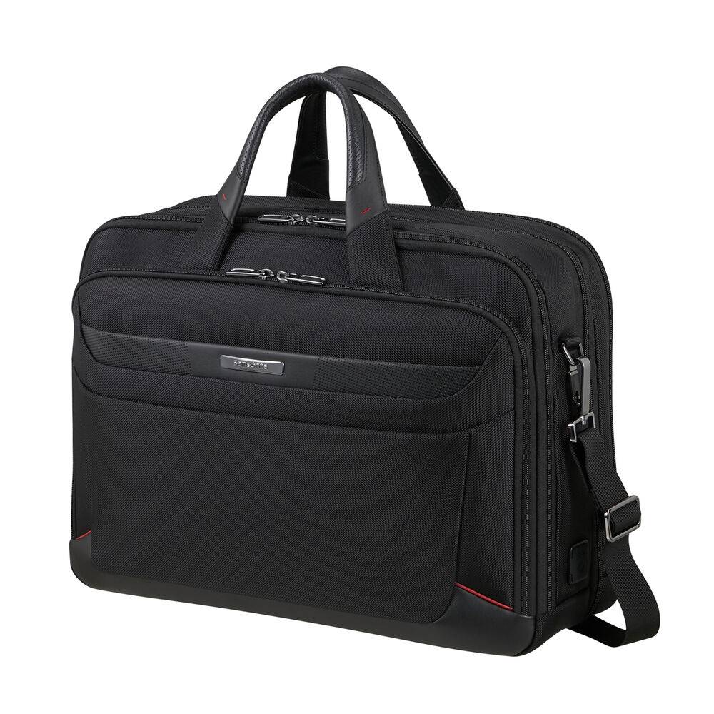 Samsonite PRO-DLX 6 43,9 cm [17.3] Valigetta ventiquattrore Nero (SAMSONITE Computerbag PRO DLX6 17.3 Ex)-0