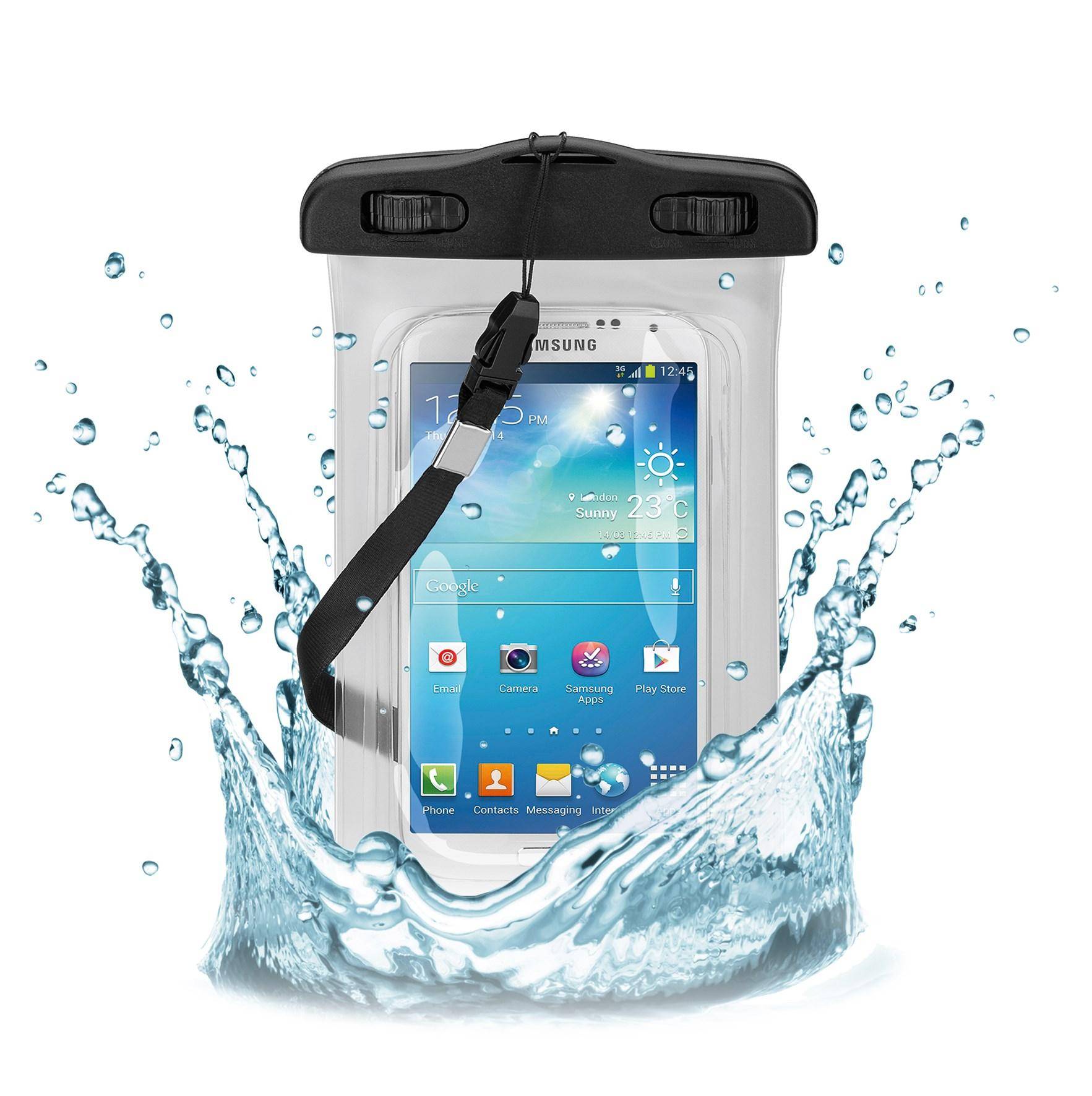 Custodia da Spiaggia Impermeabile per Smartphone fino a 5"-2