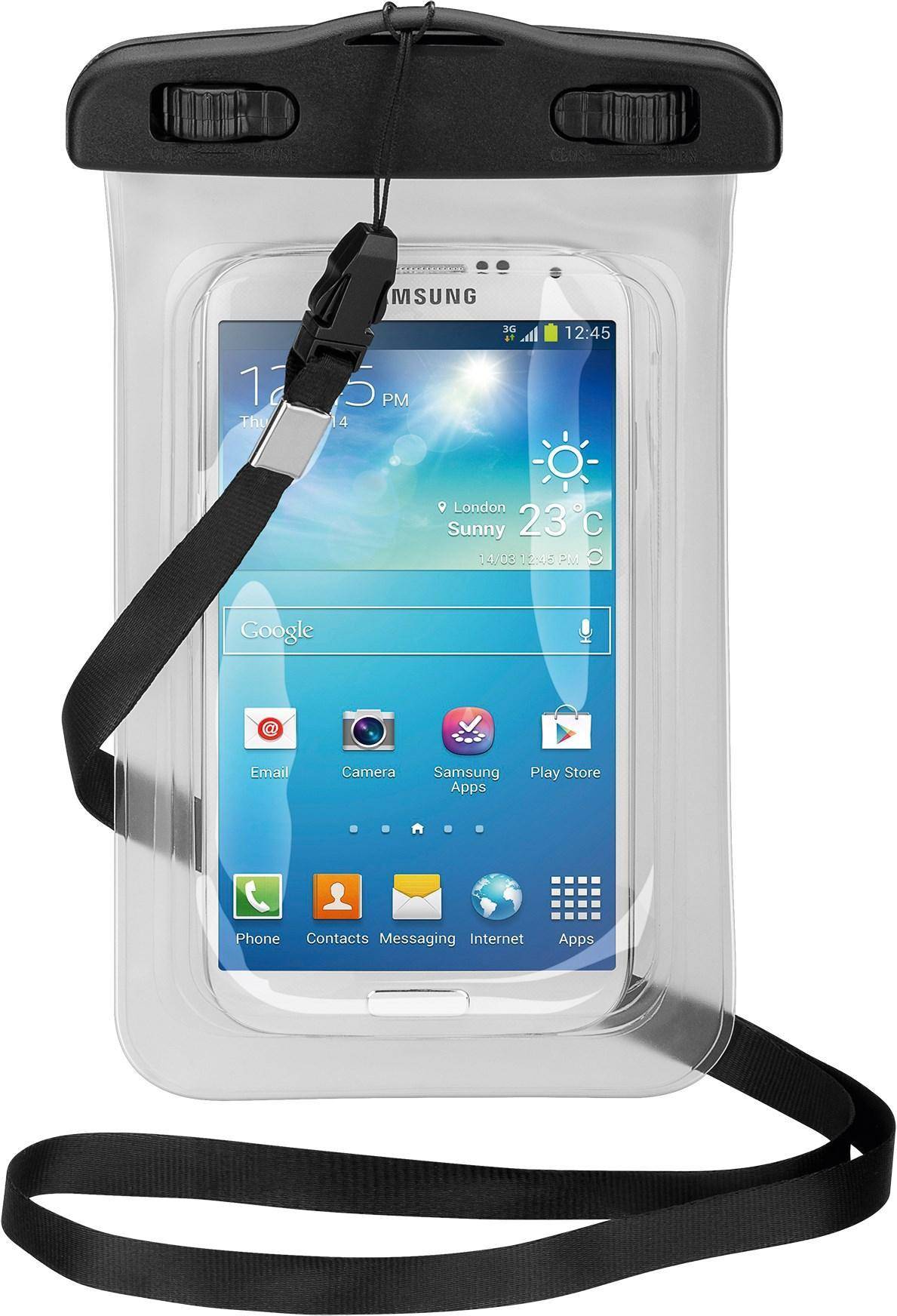 Custodia da Spiaggia Impermeabile per Smartphone fino a 5"-1