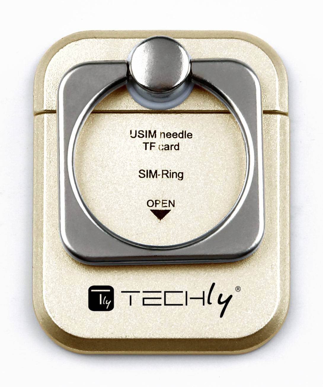 Anello e Supporto per Smartphone Oro-5