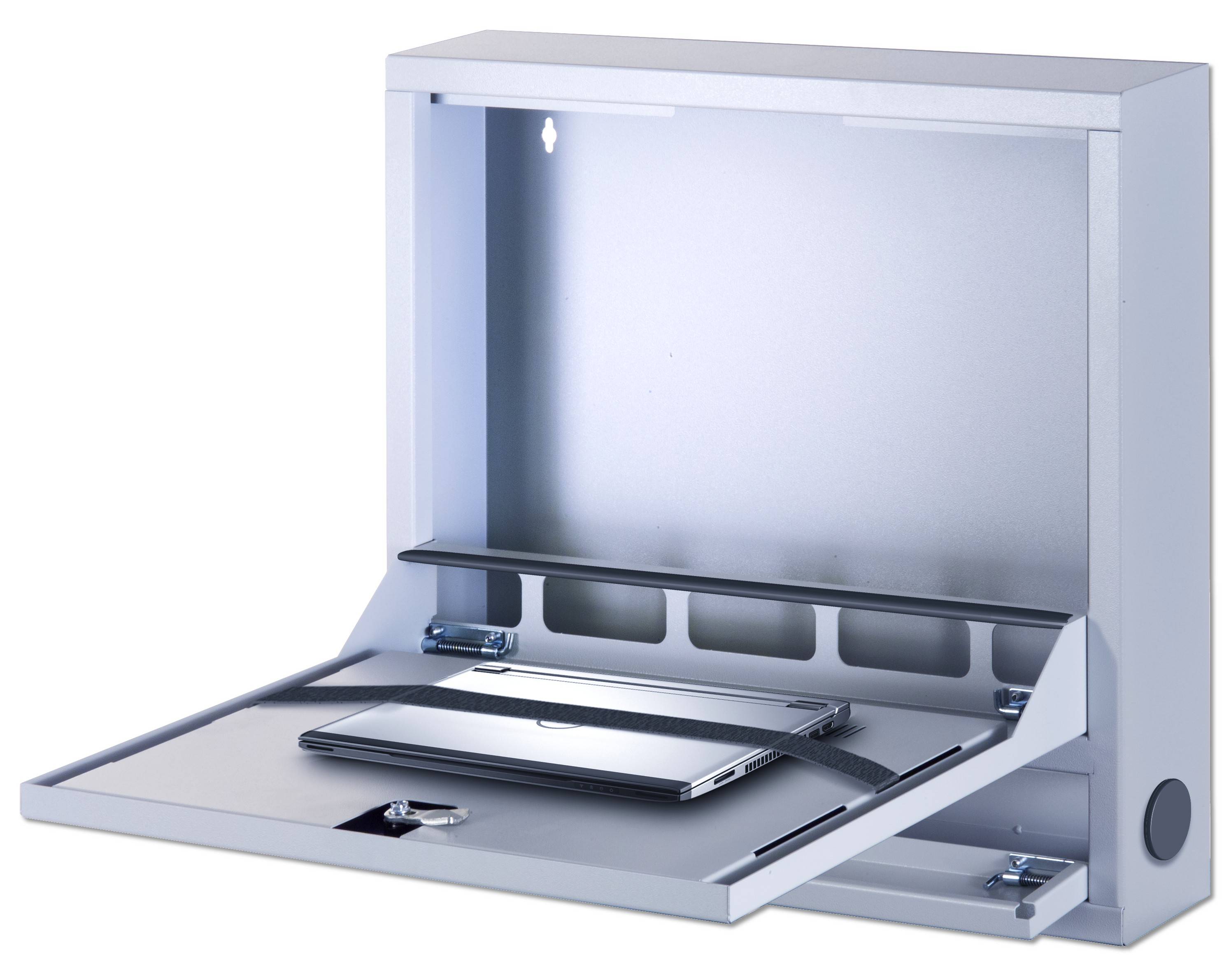 TECHLY PROFESSIONAL Box di Sicurezza per Notebook e Accessori per LIM Basic Grigio Grigio-4