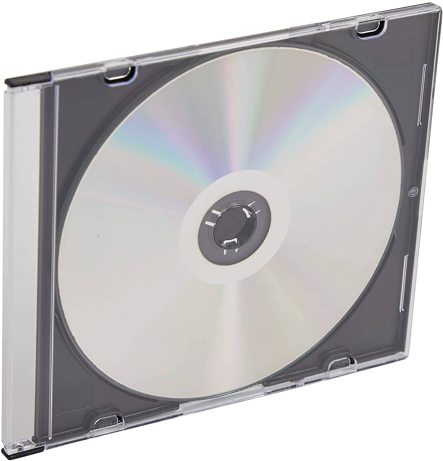 Porta CD Slim Jewel Case Nero-1