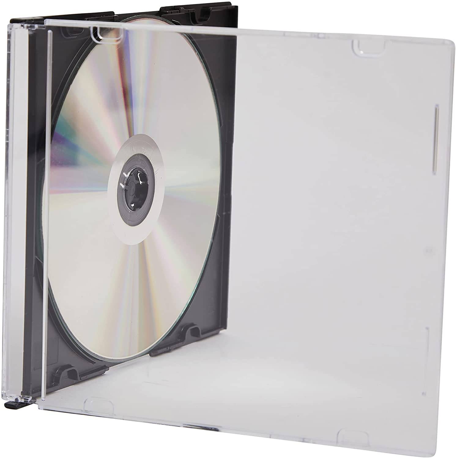 Porta CD Slim Jewel Case Nero-2