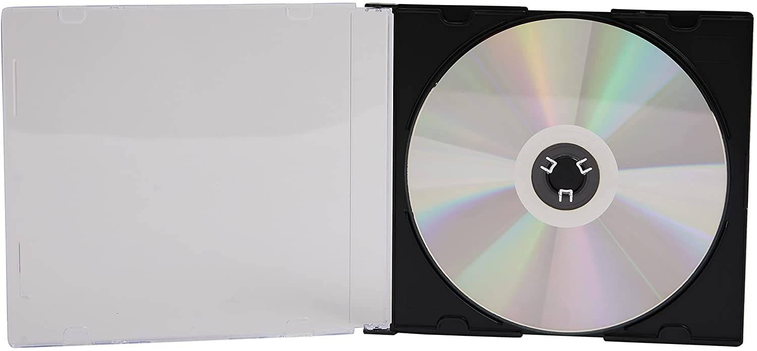 Porta CD Slim Jewel Case Nero-3