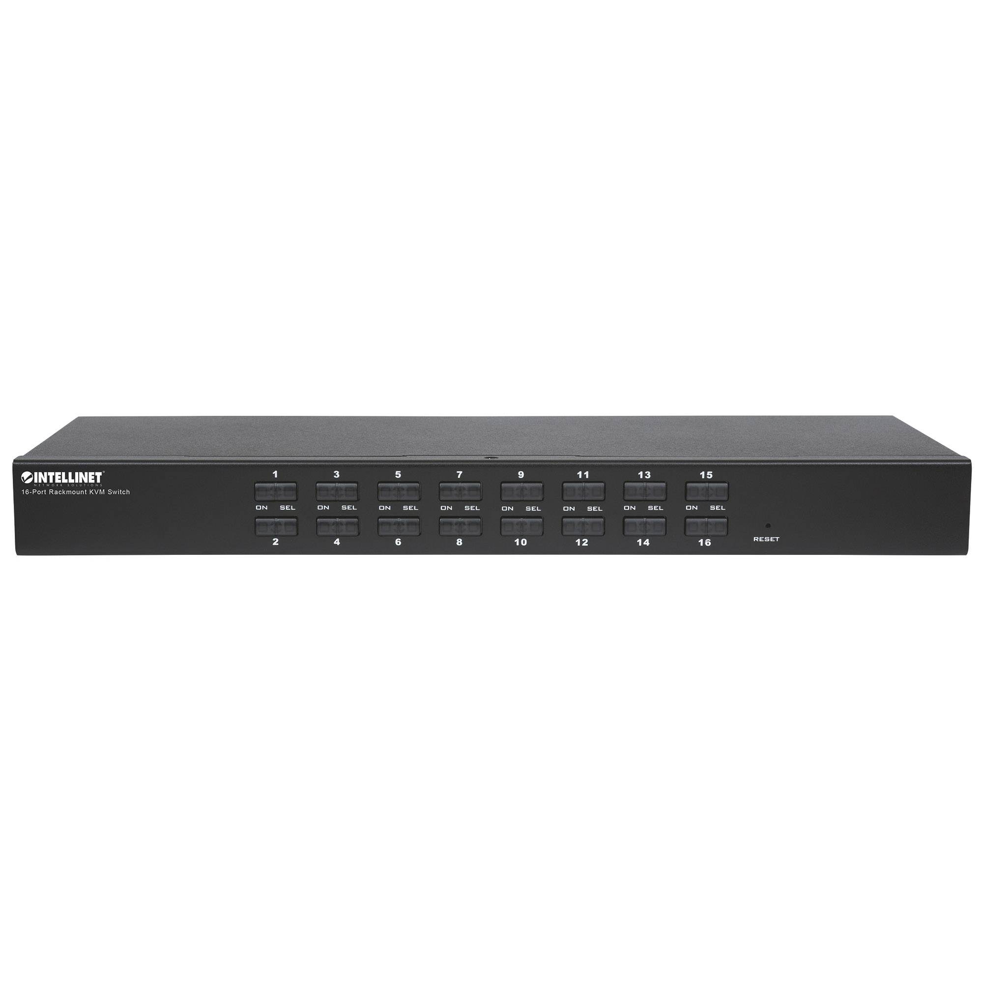 KVM Switch 16 porte combo USB + PS/2. OSD-2