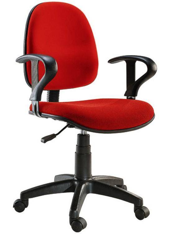 Sedia per Ufficio Easy Colore Rosso-4