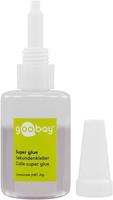 Goobay Colla istantanea Cianoacrilica 20 g adatto a molti substrati-2