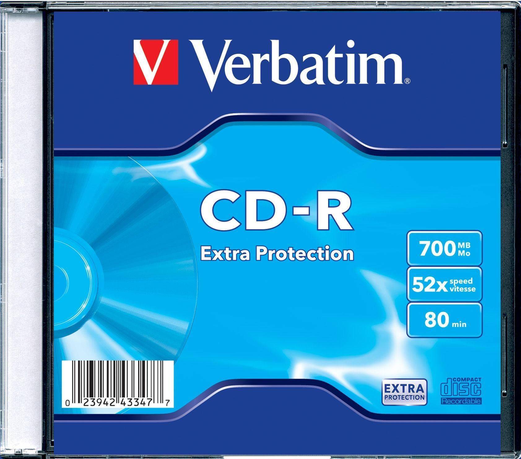 VERBATIM CD-R Registrabile 80 Min 700 Mb-2