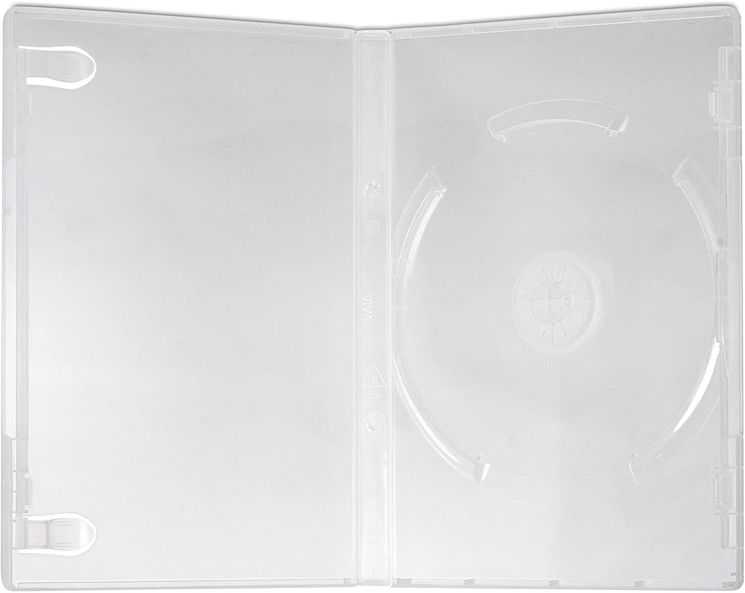 MANHATTAN Custodia per DVD/CD BOX Trasparente Trasparente-1