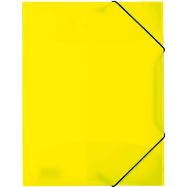 Cartella A4 giallo neon-1